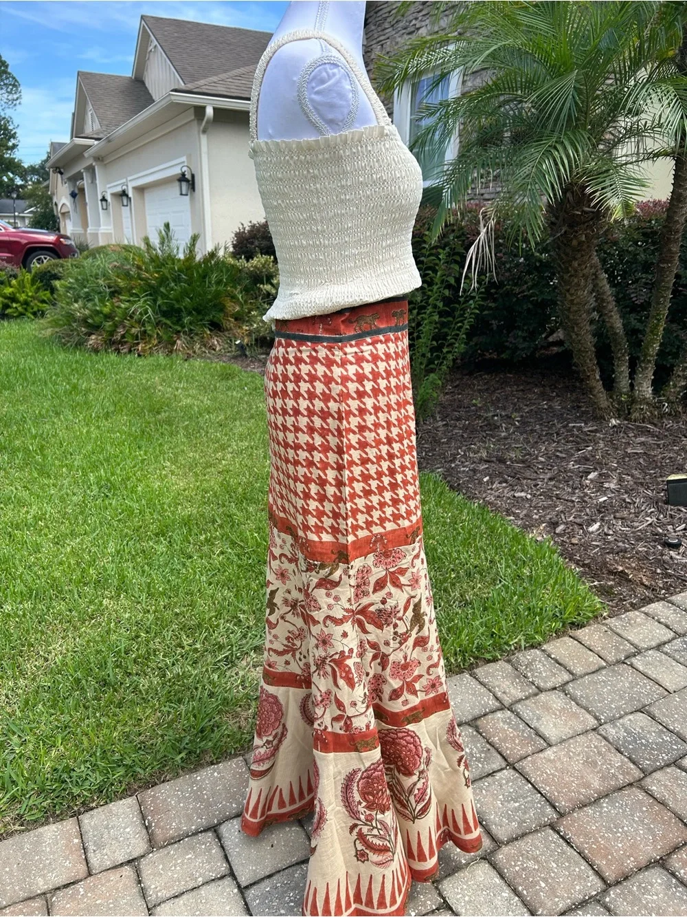 NWT🌷Mo Maya Karina Full-Length Mermaid Skirt